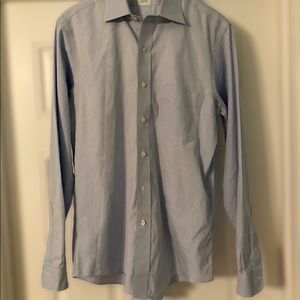 Brooks Brothers Men's Light Blue Button Shirt 15 1/2 - 35